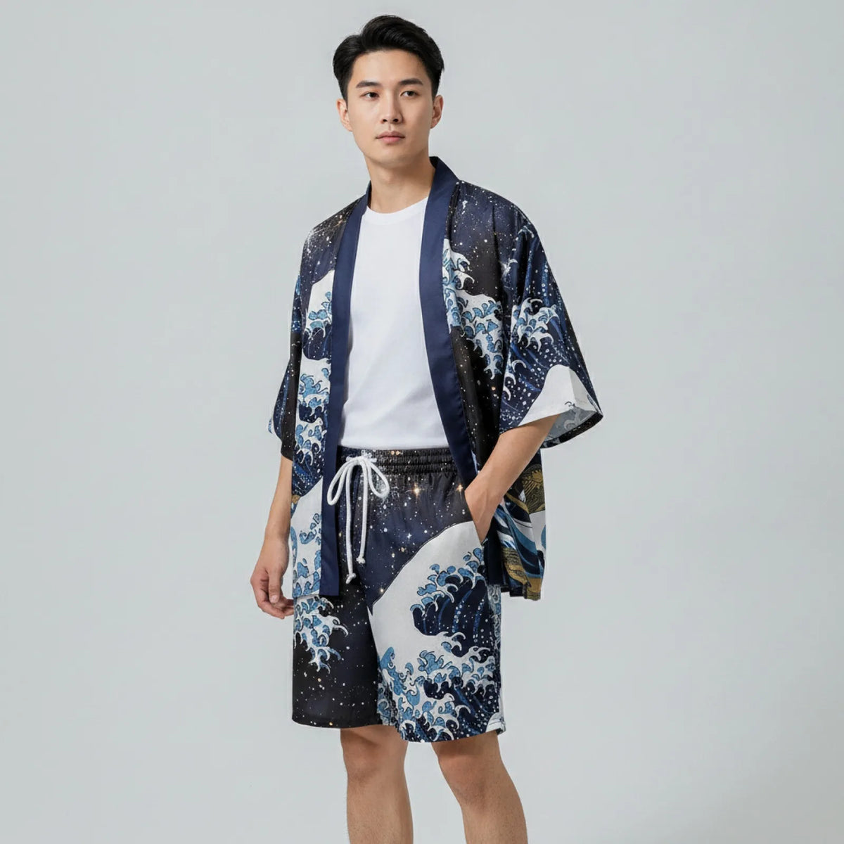 MiHaori : Set Cosplay Japonais Streetwear 3 Pièces