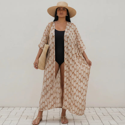 Kimono Long Grande Taille Femme : Chic & Confort