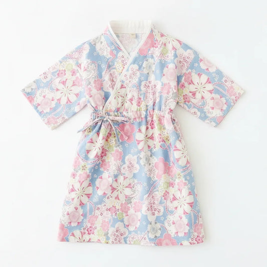 Kimono Yukata Enfant Coton Doux Style Japonais
