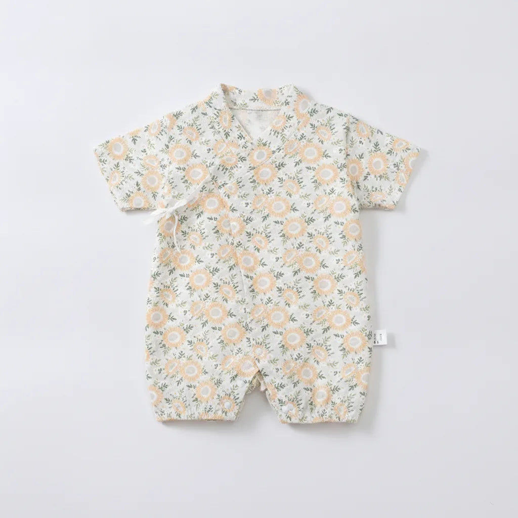 Combinaison Bébé Kimono Coton Été