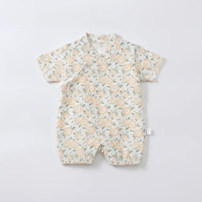 Combinaison Bébé Kimono Coton Été