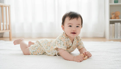 Combinaison Bébé Kimono Coton Été
