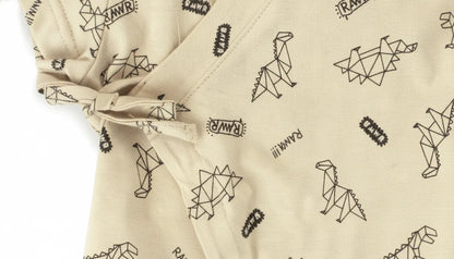 Kimono Bébé Fille Fleur - Barboteuse Style Japonais