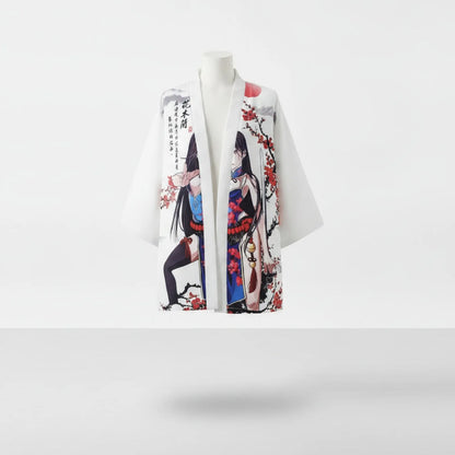 Kimono Samouraï Unisexe Streetwear Japonais