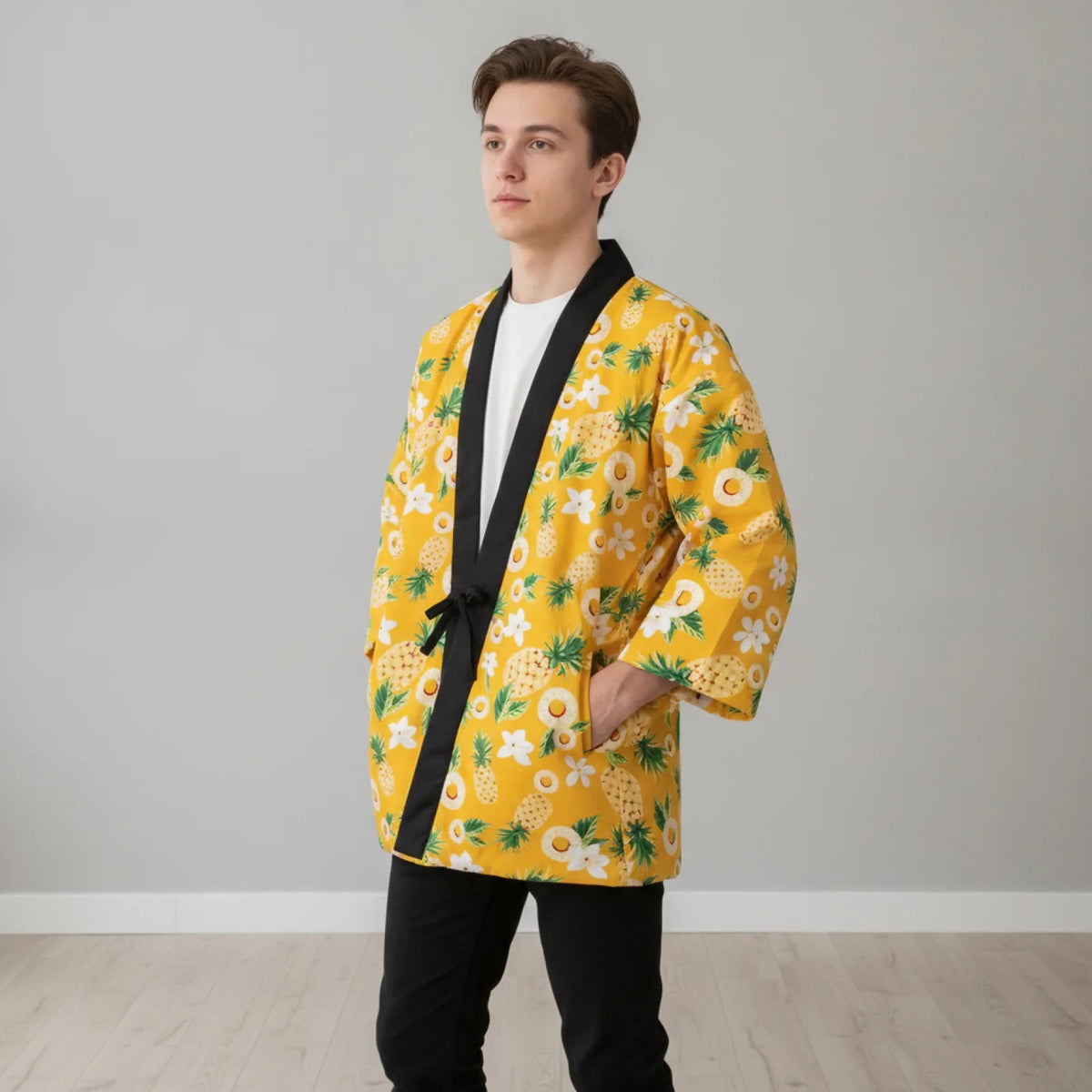 Veste Hanten Coton Matelassé - Style Japonais Unisexe